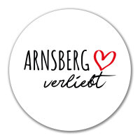 Aufkleber Arnsberg verliebt 10cm Sticker
