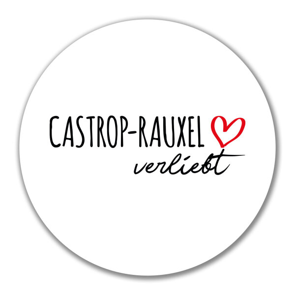 Aufkleber Castrop-Rauxel verliebt 10cm Sticker