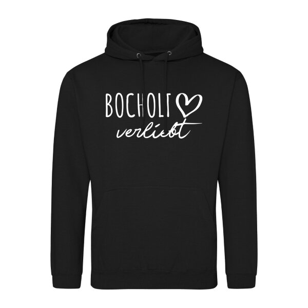 Unisex Hoodie Bocholt verliebt Größe S-3XL