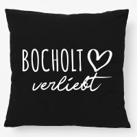 Kissen Bocholt verliebt 40x40cm