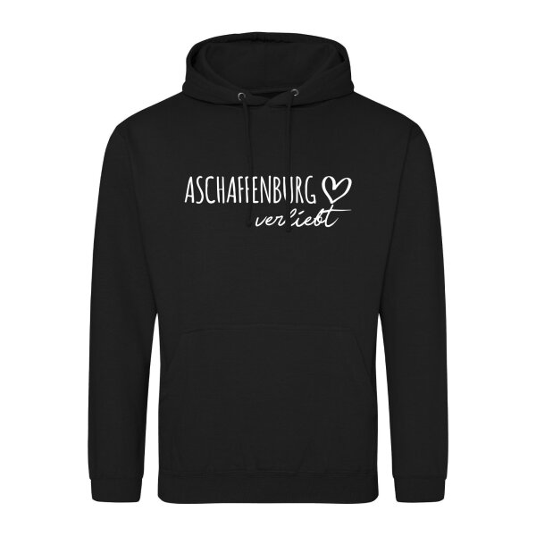 Unisex Hoodie Aschaffenburg verliebt Größe S-3XL