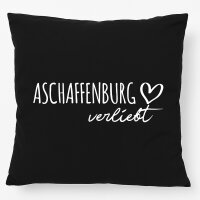 Kissen Aschaffenburg verliebt 40x40cm
