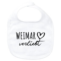 Baby Lätzchen Weimar verliebt