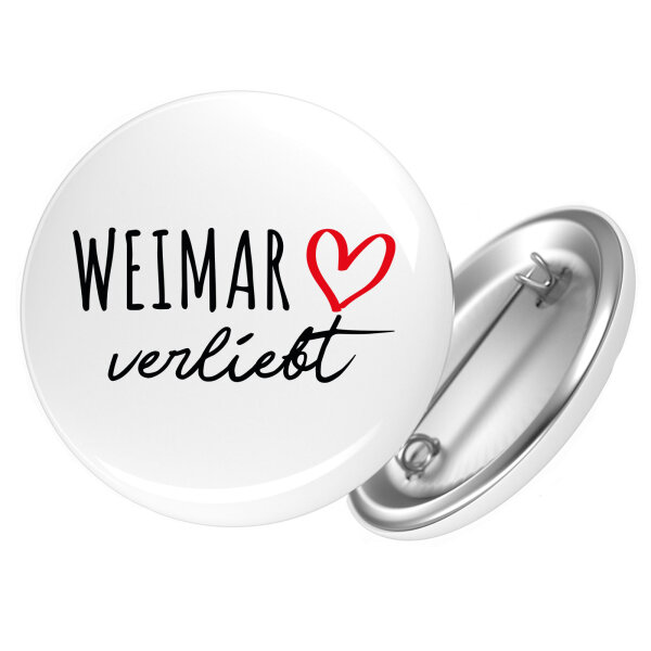 Button Weimar verliebt