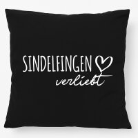 Kissen Sindelfingen verliebt 40x40cm