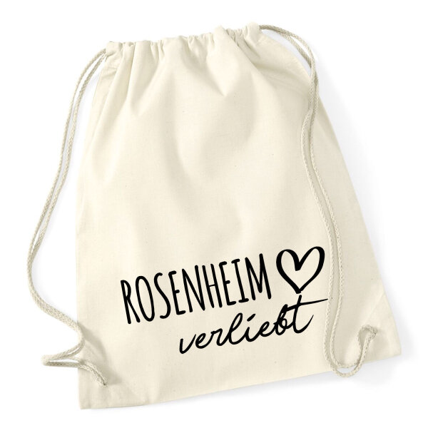 Turnbeutel Rosenheim verliebt 12 Liter