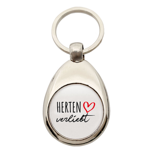 Schlüsselanhänger Herten verliebt