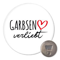 Magnet Garbsen verliebt 59mm Kühlschrankmagnet...