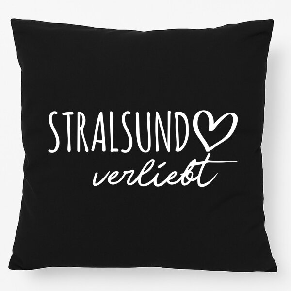 Kissen Stralsund verliebt 40x40cm