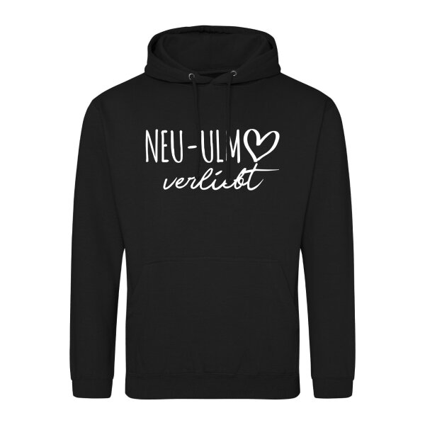 Unisex Hoodie Neu-Ulm verliebt Größe S-3XL