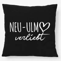 Kissen Neu-Ulm verliebt 40x40cm