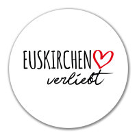 Aufkleber Euskirchen verliebt 10cm Sticker