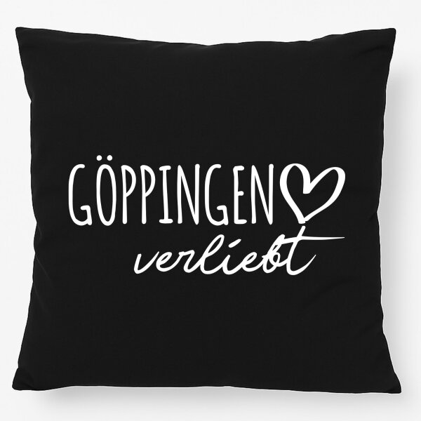 Kissen Göppingen verliebt 40x40cm