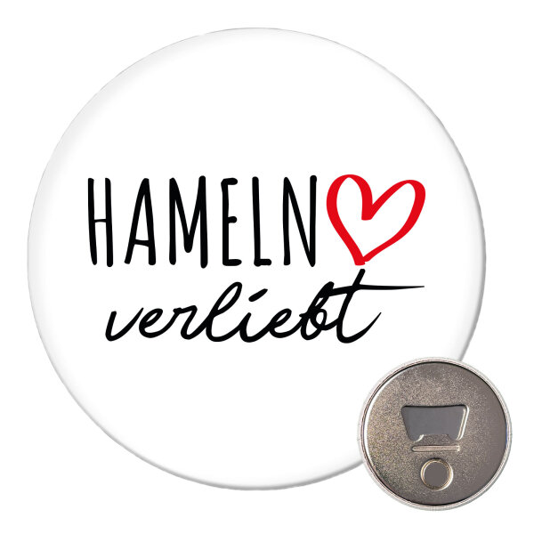 Magnet Hameln verliebt 59mm Kühlschrankmagnet Flaschenöffner