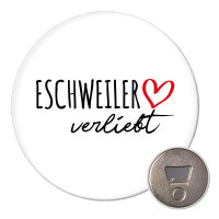 Magnet Eschweiler verliebt 59mm Kühlschrankmagnet Flaschenöffner