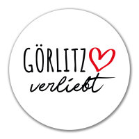 Aufkleber Görlitz verliebt 10cm Sticker