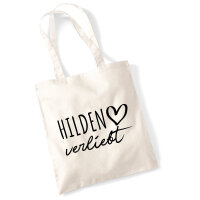 Jutebeutel Hilden verliebt 10 Liter