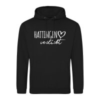 Unisex Hoodie Hattingen verliebt Größe S-3XL