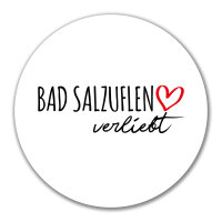 Aufkleber Bad Salzuflen verliebt 10cm Sticker
