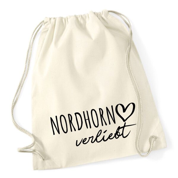 Turnbeutel Nordhorn verliebt 12 Liter
