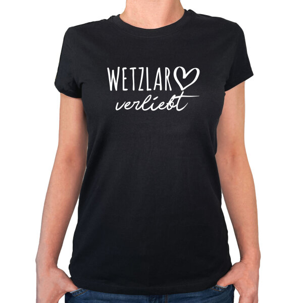 Damen T-Shirt Wetzlar verliebt Größe XS-XXL