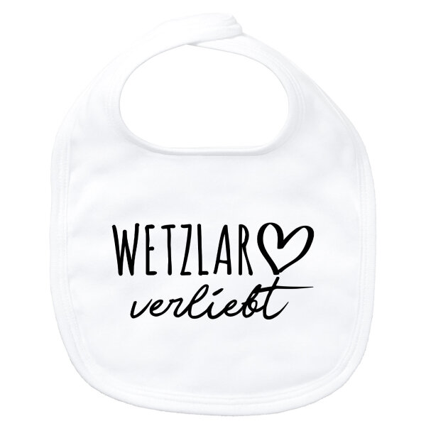 Baby Lätzchen Wetzlar verliebt Klettverschluss