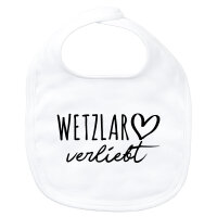 Baby Lätzchen Wetzlar verliebt Klettverschluss