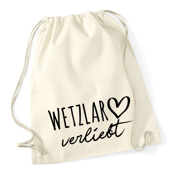 Turnbeutel Wetzlar verliebt 12 Liter