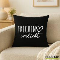 Kissen Frechen verliebt 40x40cm