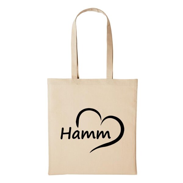Baumwollbeutel Hamm Natural 10 Liter