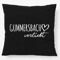 Kissen Gummersbach verliebt 40x40cm