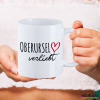 Tasse Oberursel (Taunus) verliebt 330ml Weiß