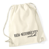 Turnbeutel Rheda-Wiedenbrück verliebt 12 Liter