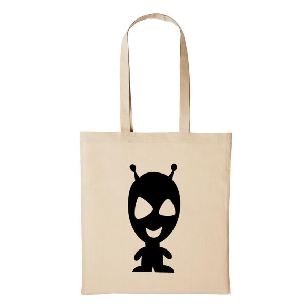 Baumwollbeutel Alien Natural 10 Liter