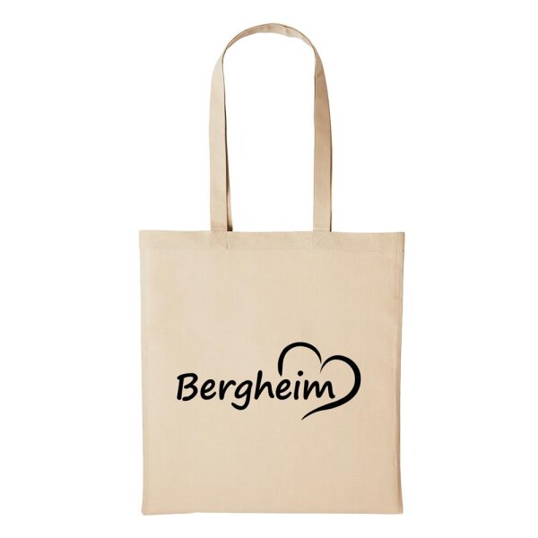 Baumwollbeutel Bergheim Natural 10 Liter