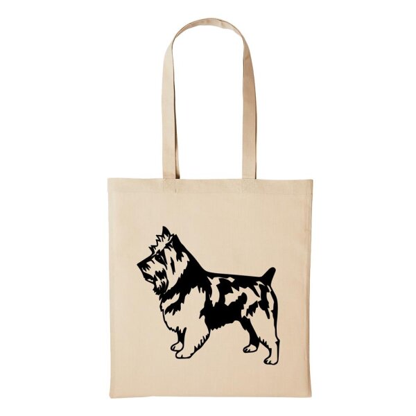 Baumwollbeutel Terrier Natural 10 Liter