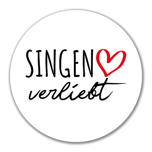Aufkleber Singen (Hohentwiel) verliebt 10cm Sticker