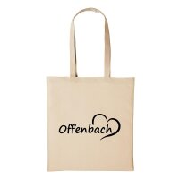 Baumwollbeutel Offenbach Natural 10 Liter