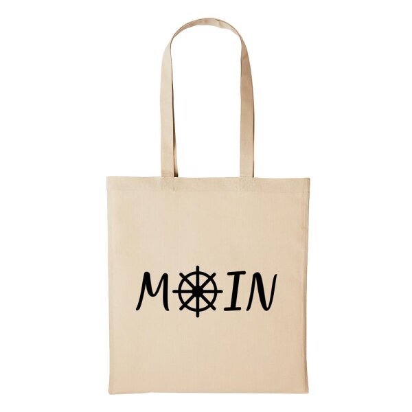 Baumwollbeutel Moin Natural 10 Liter