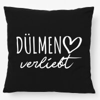 Kissen Dülmen verliebt 40x40cm