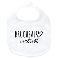 Baby Lätzchen Bruchsal verliebt Klettverschluss