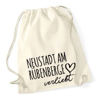 Turnbeutel Neustadt am Rübenberge verliebt 12 Liter