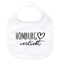 Baby L&auml;tzchen Homburg verliebt Klettverschluss
