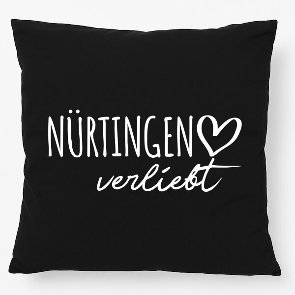 Kissen Nürtingen verliebt 40x40cm