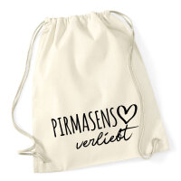 Turnbeutel Pirmasens verliebt 12 Liter