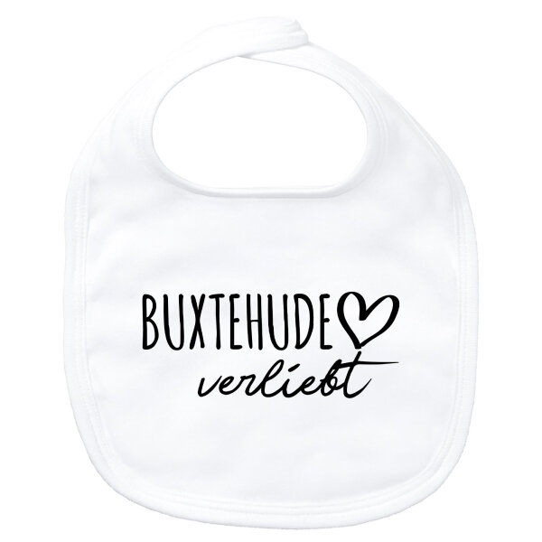 Baby Lätzchen Buxtehude verliebt Klettverschluss
