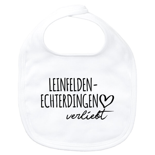 Baby Lätzchen Leinfelden-Echterdingen verliebt Klettverschluss