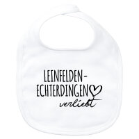 Baby Lätzchen Leinfelden-Echterdingen verliebt Klettverschluss