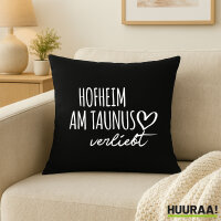 Kissen Hofheim am Taunus verliebt 40x40cm