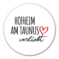Aufkleber Hofheim am Taunus verliebt 10cm Sticker